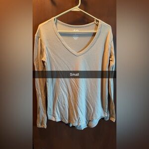 Women's Beige Long Sleeve Top